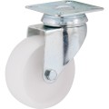 Kółko obrotowe z blaszką mocującą 75mm PP polipropylenowe Atlas Workholders ATL9450212K