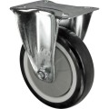 Kółko stałe z blaszką mocującą 125mm PU poliuretanowe Atlas Workholders ATL9450606K