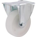 Kółko stałe z blaszką mocującą 100mm nylonowe Atlas Workholders ATL9450828K