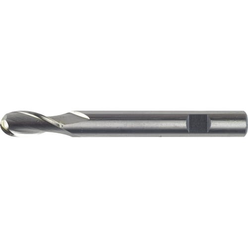 Frez trzpieniowy 6mm HSS-Co 8% TiCN chwyt Weldon 2 ostrza kulisty SwissTech SWT1631206A