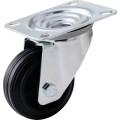 Kółko obrotowe z blaszką mocującą 80mm gumowe POLY' CENTRE Atlas Workholders ATL9450926K