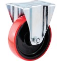 Kółko stałe z blaszką mocującą 125mm PU poliuretanowe Atlas Workholders ATL9451670K