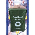 RACKING WASTE SACK MIXEDPAPER AND CARD GREEN Avon AVN9660210K