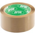 Taśma bezszelestna 48mm 66m polipropylenowa pławożółta Avon AVN9815000K