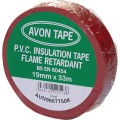 Taśma przemysłowa PVC czerwona 19mm 33m Avon AVN9867750K