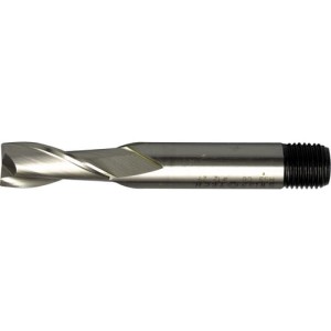 Frez czołowo-palcowy 20mm 2 ostrza z gwintowanym chwytem HSS-Co SwissTech SWT1632920A