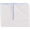 WHITE COTTON DISHCLOTHS BLUE TRIM (PK-10) Cotswold COT9072430K