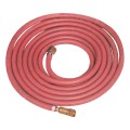 Pojedynczy przewód spawalniczy z mocowaniem 10mm x10m DSCV 1/4" nakrętka 3/8" czerwony Cromwell CTL8857963B