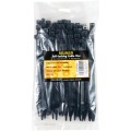 Opaski zaciskowe 7,6x200mm czarne 100szt. Edison EDI5150300K