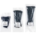 BLACK CABLE TIES 2.5mmASSORTED (PK-300) Edison EDI5153110K