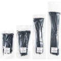 BLACK CABLE TIES 3.6mmASSORTED (PK-400) Edison EDI5153120K EDI-515-3120K