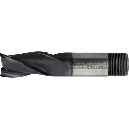 Frez trzpieniowy 20mm TiCN HSS-Co 3 ostrza gwintowany SwissTech SWT1633350A