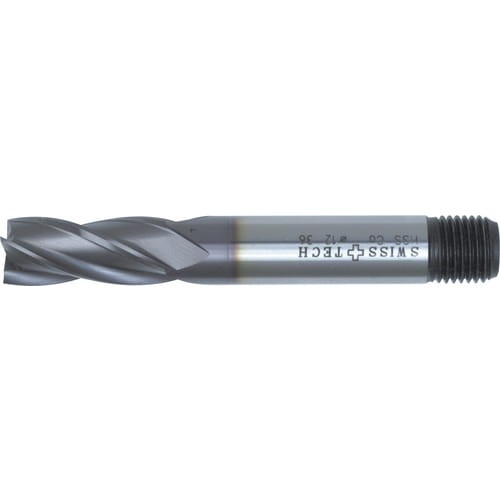 Frez trzpieniowy 4mm z chwytem gwintowanym TiCN HSS-Co 8% SwissTech SWT1633634A