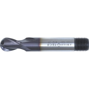 Frez trzpieniowy 10mm z kulistym czołem krótki TiAlN HSS-Co SwissTech SWT1633970A