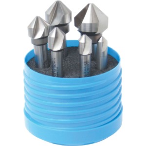 Zestaw pogłębiaczy 8-25mm stożkowych HSS-Co 90 stopni kobaltowe Kennedy KEN0201160K Wyprzedaż MTM