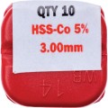 Wiertło 3mm HSS-Co do stali nierdzewnej kobaltowe Kennedy KEN0260600K Wyprzedaż