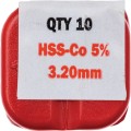 Wiertło 3,2mm HSS-Co do stali nierdzewnej kobaltowe Kennedy KEN0260640K