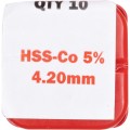 Wiertło 4,2mm HSS-Co do stali nierdzewnej kobaltowe Kennedy KEN0260840K Wyprzedaż