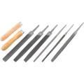 Zestaw pilników ślusarskich 150mm 6" średnie 8szt. Kennedy KEN0309860K