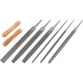 Zestaw pilników ślusarskich 200mm 8" średnie 8szt. Kennedy KEN0309880K