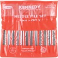 Zestaw pilników igiełkowych 12szt. nacięcie 2 16cm 6.1/2" Kennedy KEN0316990K KEN-031-6990K
