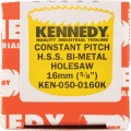 Otwornica 16mm 5/8" bimetalowa uzębienie stałe Kennedy KEN0500160K-1