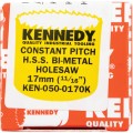 Otwornica 17mm 11/16" bimetalowa uzębienie stałe Kennedy KEN0500170K