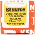 Otwornica 19mm 3/4" bimetalowa uzębienie stałe Kennedy KEN0500190K
