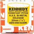 Otwornica 22mm 7/8" bimetalowa uzębienie stałe Kennedy KEN0500220K