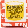 Otwornica 25mm 1" bimetalowa uzębienie stałe Kennedy KEN0500250K