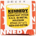 Otwornica 27mm 1.1/16" bimetalowa uzębienie stałe Kennedy KEN0500270K