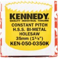 Otwornica 35mm 1.3/8" bimetalowa uzębienie stałe Kennedy KEN0500350K