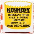 Otwornica 38mm 1.1/2" bimetalowa uzębienie stałe Kennedy KEN0500380K