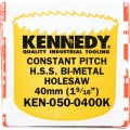 Otwornica 40mm 1.9/16" bimetalowa uzębienie stałe Kennedy KEN0500400K