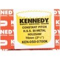 Otwornica 70mm 2.3/4" bimetalowa uzębienie stałe Kennedy KEN0500700K