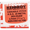 Otwornica z bimetalu 17mm 11/16" uzębienie zmienne Kennedy KEN0505170K