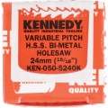 Otwornica z bimetalu 24mm 15/16" uzębienie zmienne Kennedy KEN0505240K-1