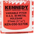 Otwornica z bimetalu 37mm 1.7/16" uzębienie zmienne Kennedy KEN0505370K