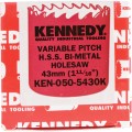 Otwornica z bimetalu 43mm 1.11/16" uzębienie zmienne Kennedy KEN0505430K