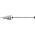Pilnik obrotowy 10mm x20mm stożkowy węglikowy z łamaczem wióra Kennedy KEN2107240K