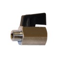 Złączka z zaworem kulowym z gwintem VAB1FM 1/4 G1/8-G1/8 F-M Kennedy KEN2597200K