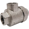 Złączka z zaworem kulowym G1/2-G1/2 F-F Kennedy KEN2597530K