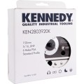 Dysk elastyczny do krążków samoprzylepnych 5/16"UNF do nakładki 150mm z 6 otworami Kennedy KEN2803920K