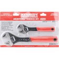 Zestaw kluczy nastawnych z podziałką 200mm 300mm 8" 12" Kennedy KEN5010640K