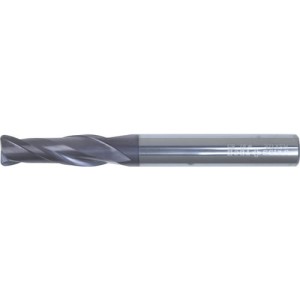 Frez trzpieniowy 8x1mm z węglika 2 ostrza z zaokrąglanymi ostrzami chwyt prosty powłoka Q SwissTech SWT1658508K