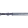 Frez trzpieniowy 10x1,5mm z węglika 2 ostrza z zaokrąglanymi ostrzami chwyt prosty powłoka Q SwissTech SWT1658512K