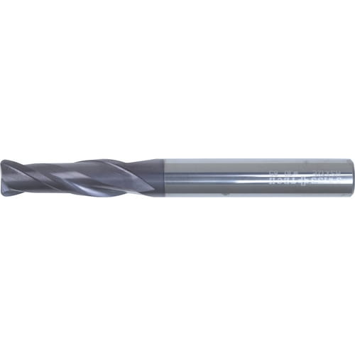 Frez trzpieniowy 12x1,5mm z węglika 2 ostrza z zaokrąglanymi ostrzami chwyt prosty powłoka Q SwissTech SWT1658516K
