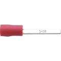 Końcówki płaskie mieczowe 18mm opak. 100szt. czerwone Kennedy KEN5152010K