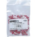 Końcówki płaskie pierścieniowe 5mm opak. 100szt. czerwone Kennedy KEN5152430K