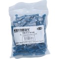 Końcówki walcowe opak. 100szt. niebieskie Kennedy KEN5152910K